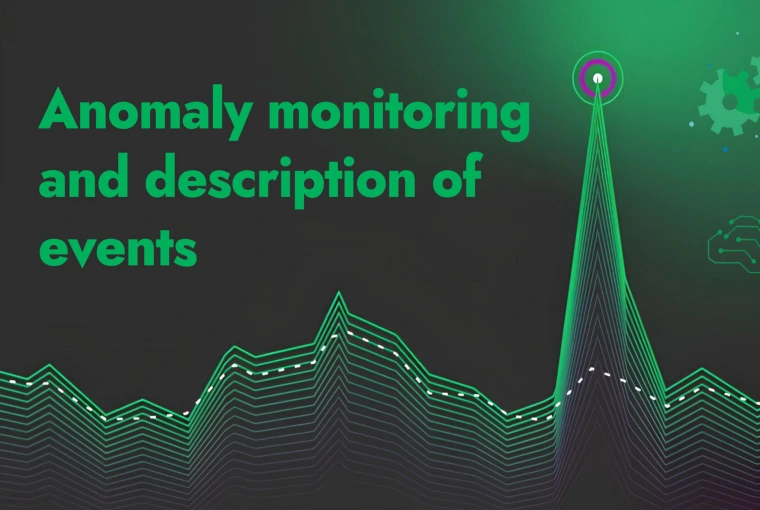 AI-Based Anomaly Monitoring and Description of Events
