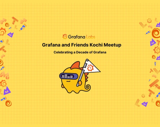 Grafana and Friends Kochi Meetup Banner